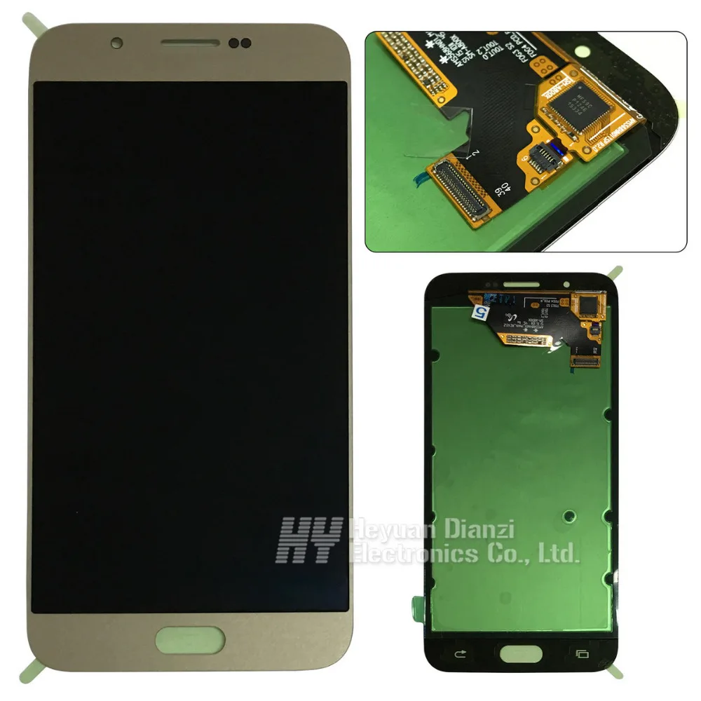

100% Original New LCD Display Touch Screen Digitizer Assembly Tested Good Working For Samsung Galaxy A8 A800f A800s Freeshipping