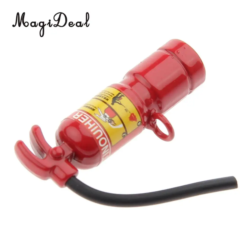 MagiDeal мини 1 шт. масштаб 1/12 кукольный домик Миниатюрный огнетушитель для кухни