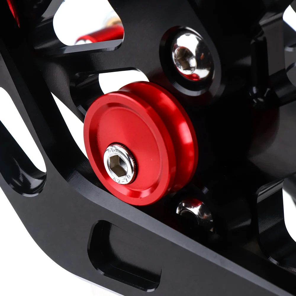 Аксессуары для мотоциклов для HONDA CBR250R CBR300R- Мотоцикл с ЧПУ регулируемый задний множество Rearset крючок для подножки золотистый и черный
