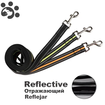 

2M Long Dog Leash Reflective Strip Leashes Breakaway Basic Dog Harness Leash for Small Large Dog Pet Walking Training MP0007