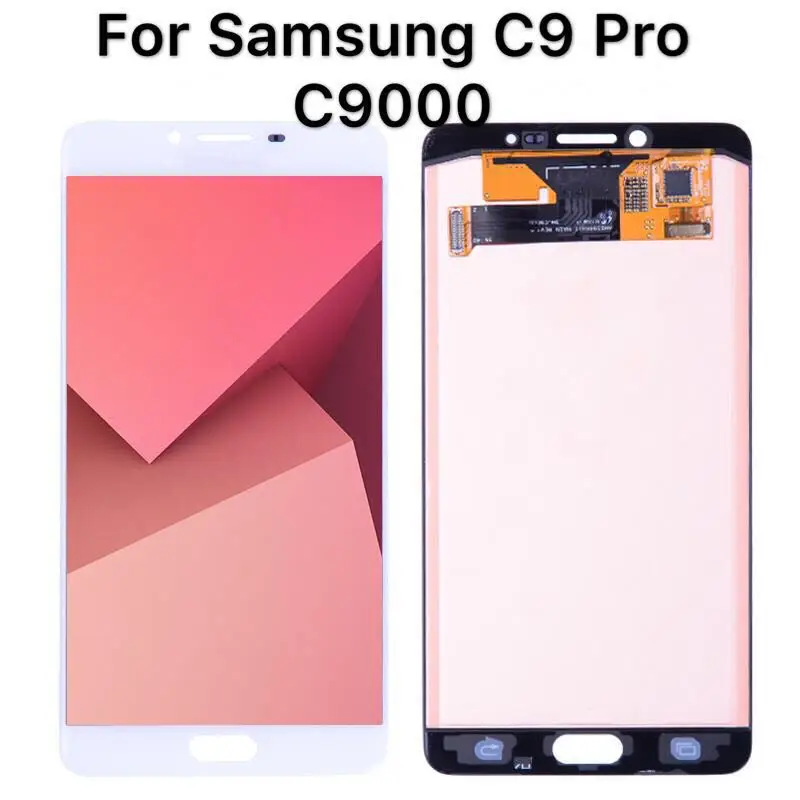 

AMOLED For SAMSUNG GALAXY C9 Pro LCD C9000 Display Touch Screen Digitizer Assembly Replacement For SAMSUNG C9 Pro LCD