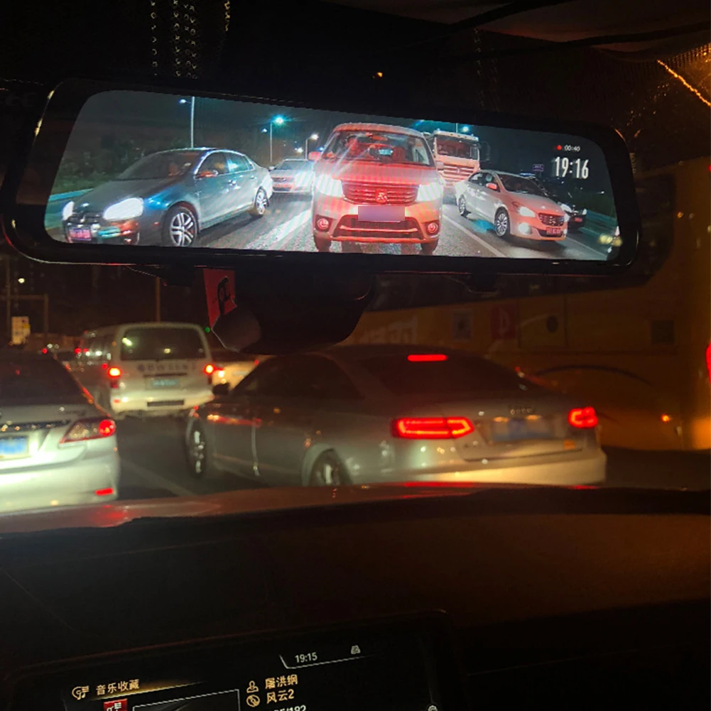 

1080P Screen Pull Lens Motion Detection Car DVR Wide Angle Rearview High Definition Streaming Media Driving Dash Cam
