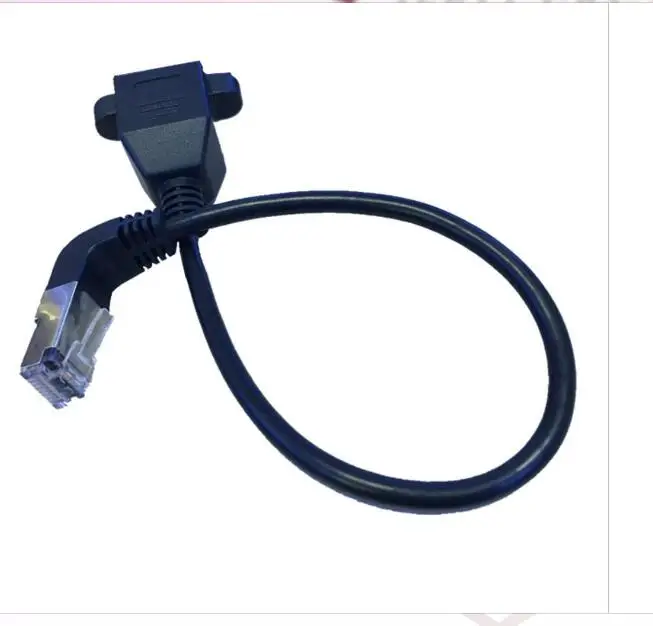 1m The elbow extension cord RJ45 cable broadband prolong Category 5