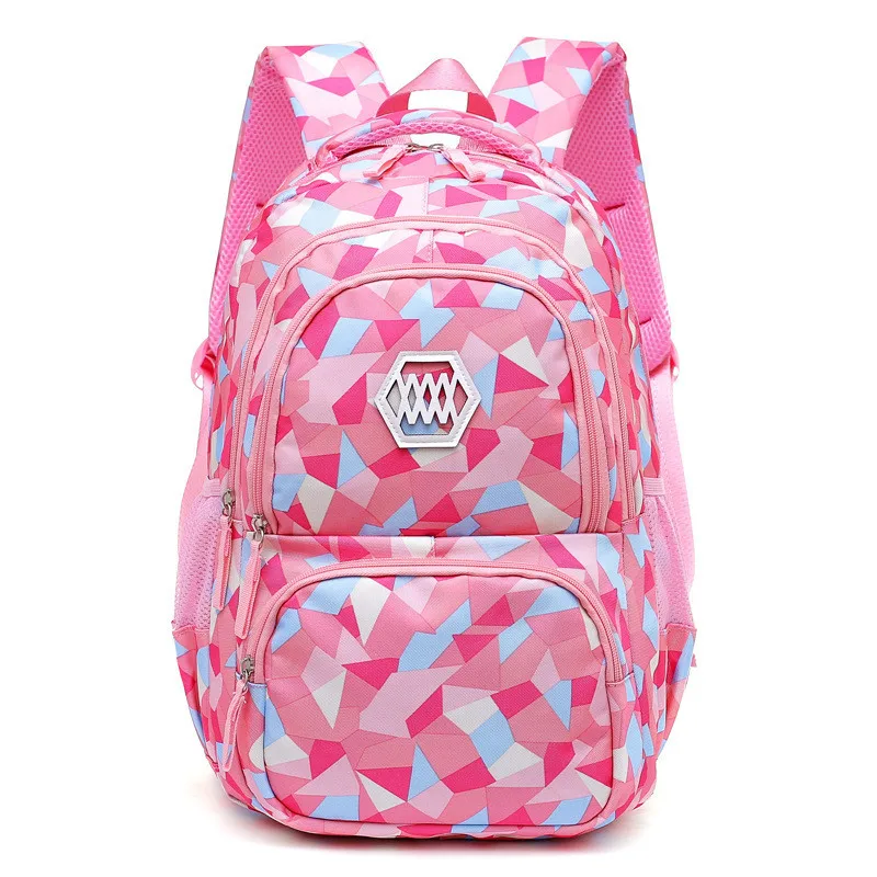 pink small Горячая новинка детские школьные сумки для подростков мальчиков и девочек большой вместительный школьный рюкзак Водонепроницаемый ранец Детская сумка для книг mochila - Цвет: pink small