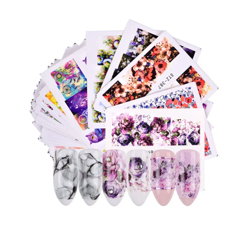

Top Selling Pattern Printed nail sticker decoration eye gradient manicure nails decal tool