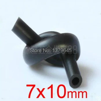 

7x10mm 7mm ID 10mm OD FKM hose,Fluorine rubber tube, fluororubber FPM viton tube