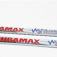 2 Chrome и красный DuraMax дизель allison EFI Live 2500hd 3500hd грузовик Значки Логотипы марок автомобиля