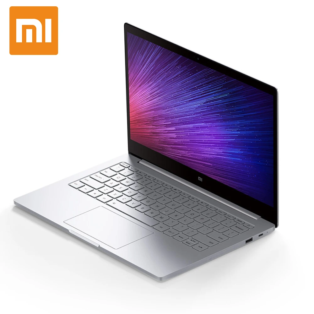 En Ligne Xiao mi mi Ordinateur Portable Air 12.5 Intel Core M 7Y30 Dual Core Portable 4 gb 128 gb 256 gb Ultraslim windows10 Clavier Rétro Éclairé Ordinateur