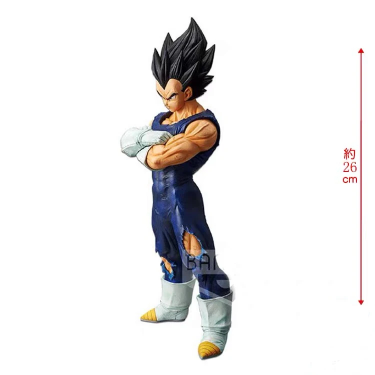 Banpresto Dragon Ball Z грандиста разрешение Nero Vegeta фигурка ПВХ Модель фигурка игрушка