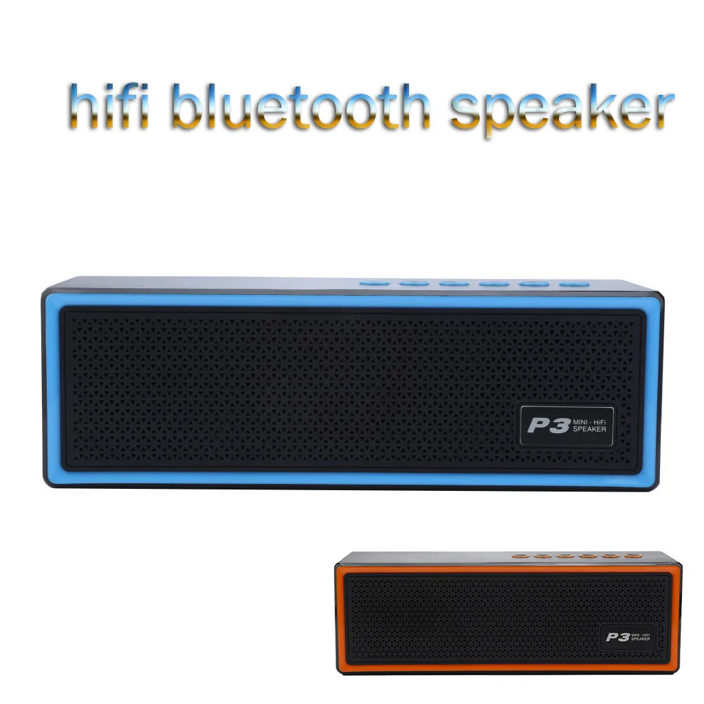 Портативный звуковой блок Bluetooth динамик s громкий стерео звук богатый бас