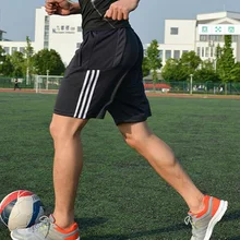 Сетчатые Мужские дышащие шорты для бега, футбольные баскетбольные шорты, спортивные шорты для фитнеса, шорты для бега на открытом воздухе