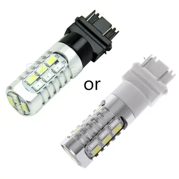 

1PC 12V DC input 50W Dual Color Switchback Yellow White LED Turn Signal Light Bulbs