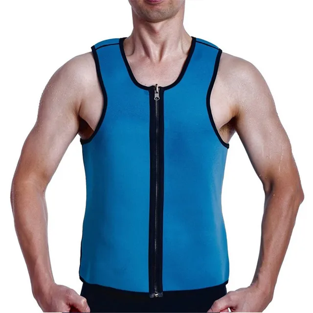 Aliexpress.com : Buy NINGMI Mens Slim Vests Body Shaper Latex Neoprene ...