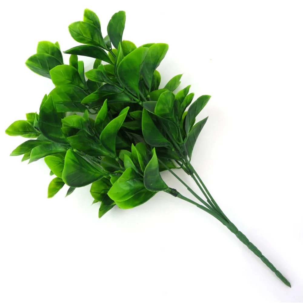 5 Forks/Bouquet 25 Leaves Artificial Milan Grass 38cm Simulation Green Plants Home Balcony Decoration Flower Basket Accessories 5 Forks/Bouquet 25 Leaves Artificial Milan Grass 38cm Simulation Green Plants Home Balcony Decoration Flower Basket Accessories