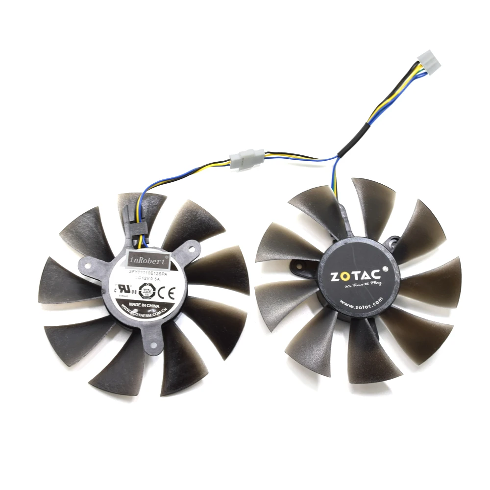 GFY09010E12SPA GA91S2H охлаждающий вентилятор для замены 85 мм 4Pin ZOTAC AMP 1060 6 GB GTX 1070 мини