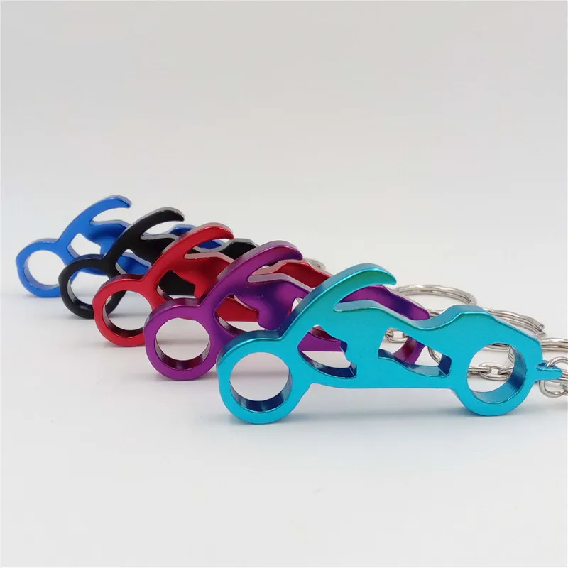 

Multifunction Outdoor EDC Opener Motorbike Keychain Keyring Motorcycle Bottle Wine Beer Opener