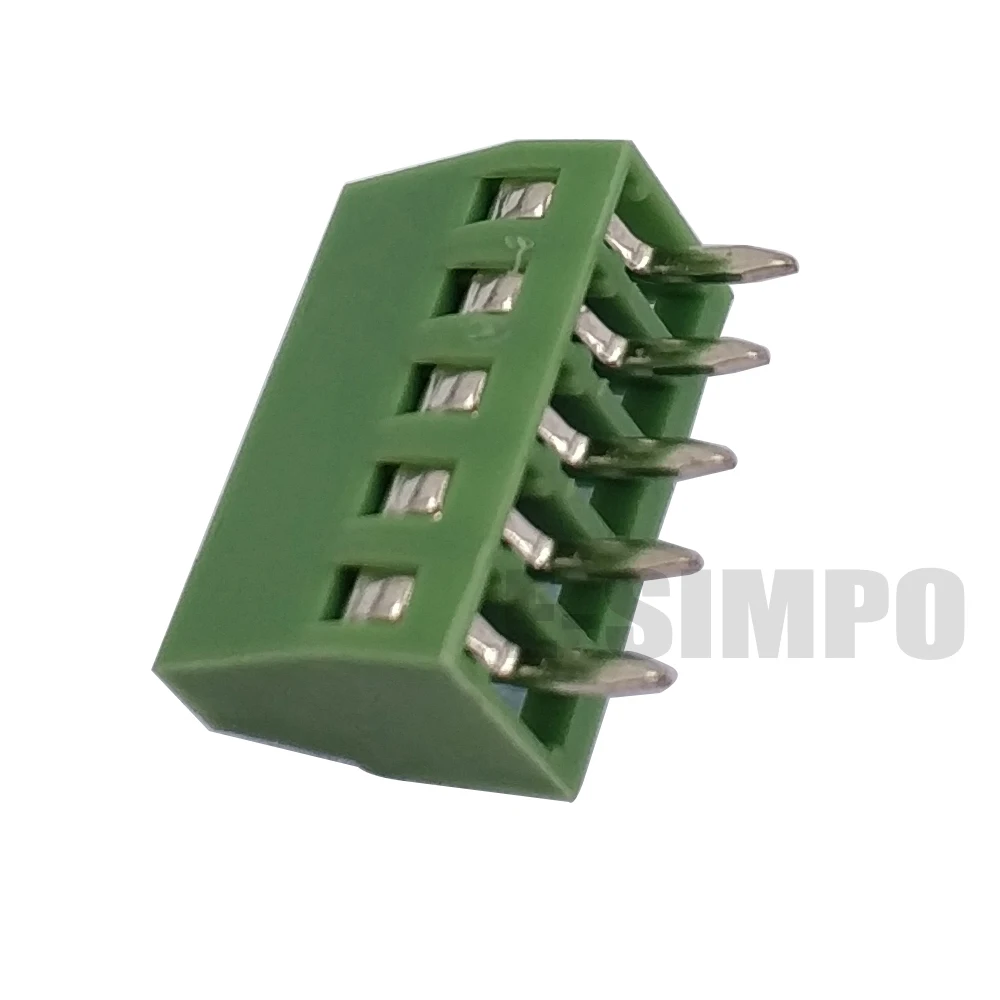 128 2.54-5p pcb screw terminal block