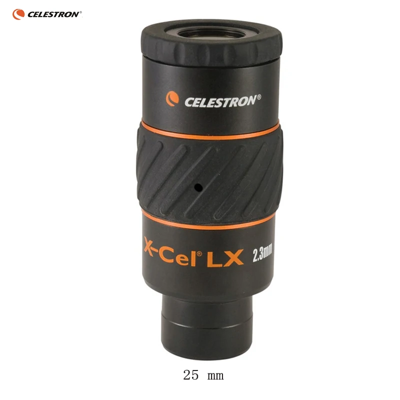 Celestron X-CEL LX 2,3 мм 5 мм 7 мм 9 мм 12 мм 18 мм 25 мм окуляр 60 градусов широкоугольный телескоп Туманность планетарный окуляр 1,25"