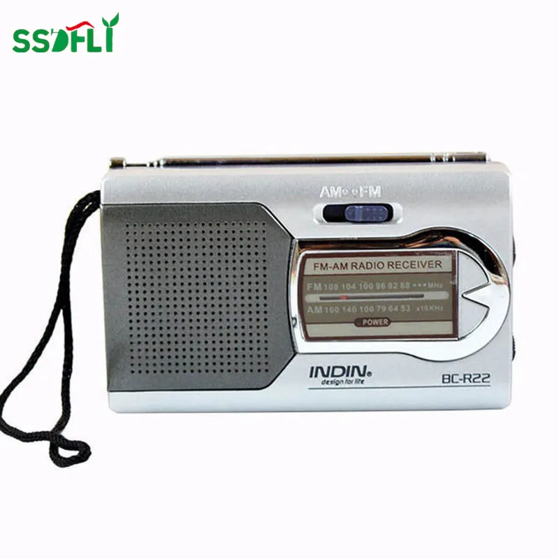 

Morning Report Walkman Player BC-R22 Portable AM/FM Built-in Radio Receiver Speaker Mini New Year Gift Radio
