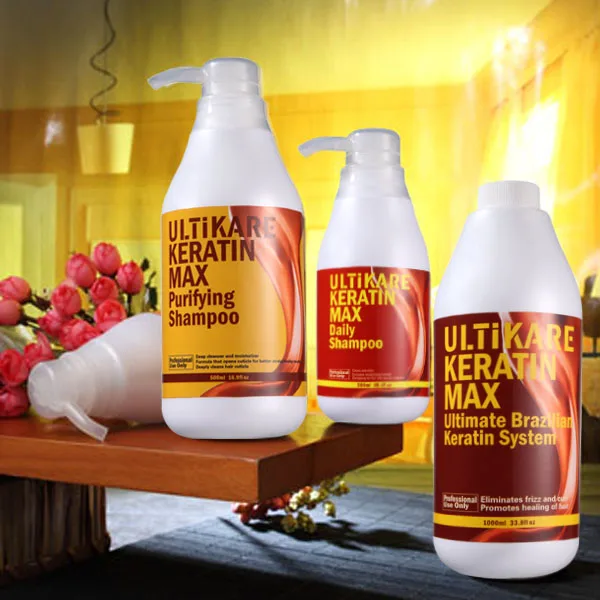 Online 5 Pcs set Purifying Shampoo + 1000 Ml Cokelat 8% S Brasil Keratin Harian Sampo dan Kondisioner + Free Hair besi Datar untuk Rambut