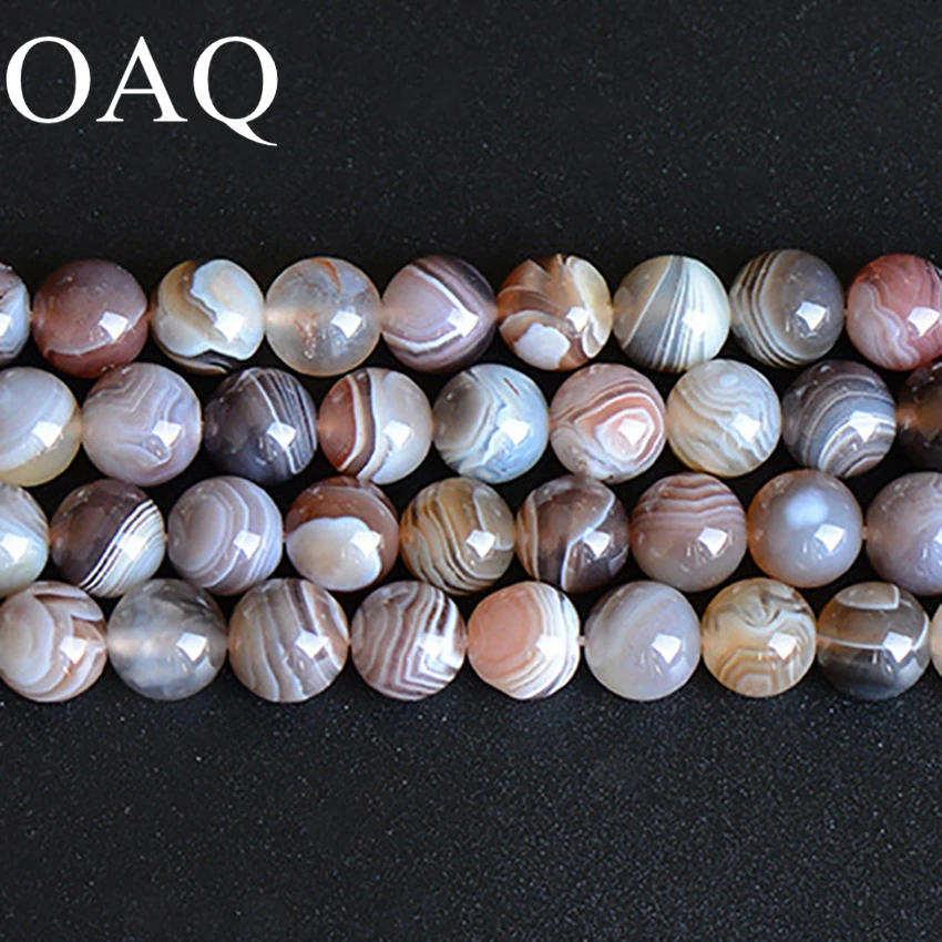 

6-12mm Natural Stripes Carnelian Beads For Beading Agat White Beads For Jewelry DIY Stone Beads Craft Accessories