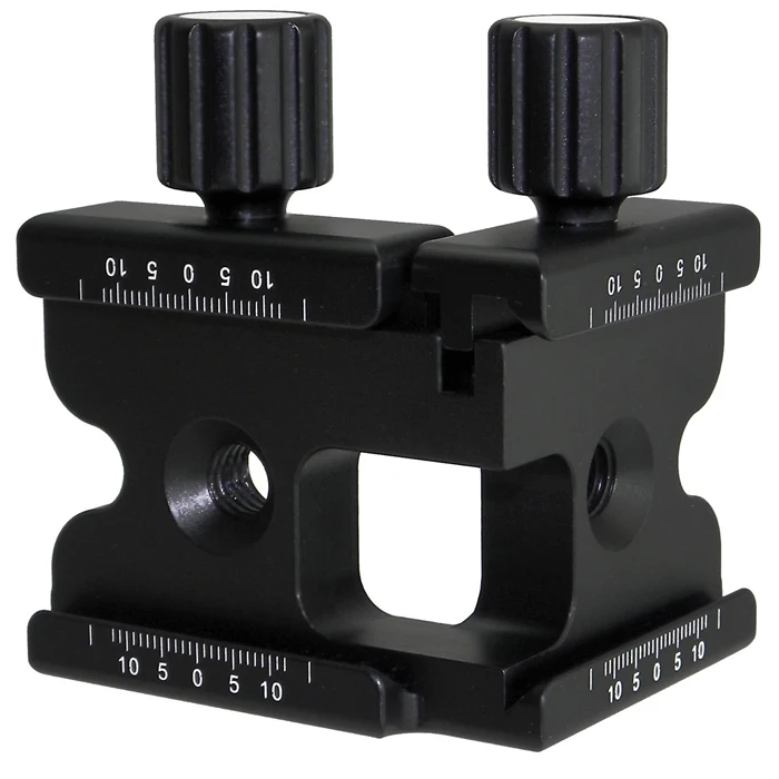 FITTEST 90 Degree Double Right Angle Clamp D290 Duo Screw knob Clamp 50mm Arca Swiss RRS