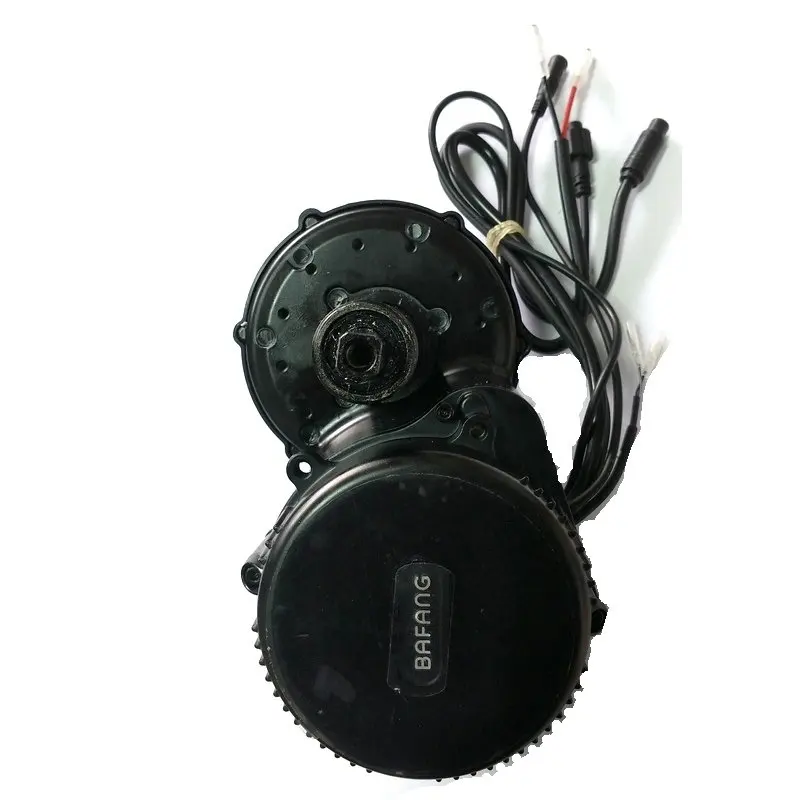 Excellent EU NO TAX 48V750W Bafang/8fun BBS02B mid kit motor color display geared Motor ebike kits with light&gear sensor connectors 3