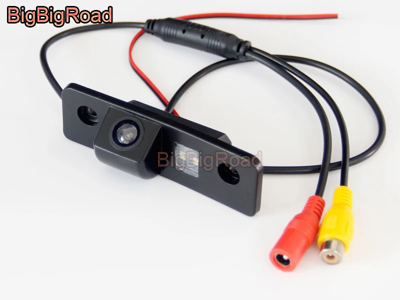 BigBigRoad For Skoda Octavia 2008- 2013 For Ford Mustang GT / CS 2005- 2012 2013 Car Rear View Backup Parking CCD Camera