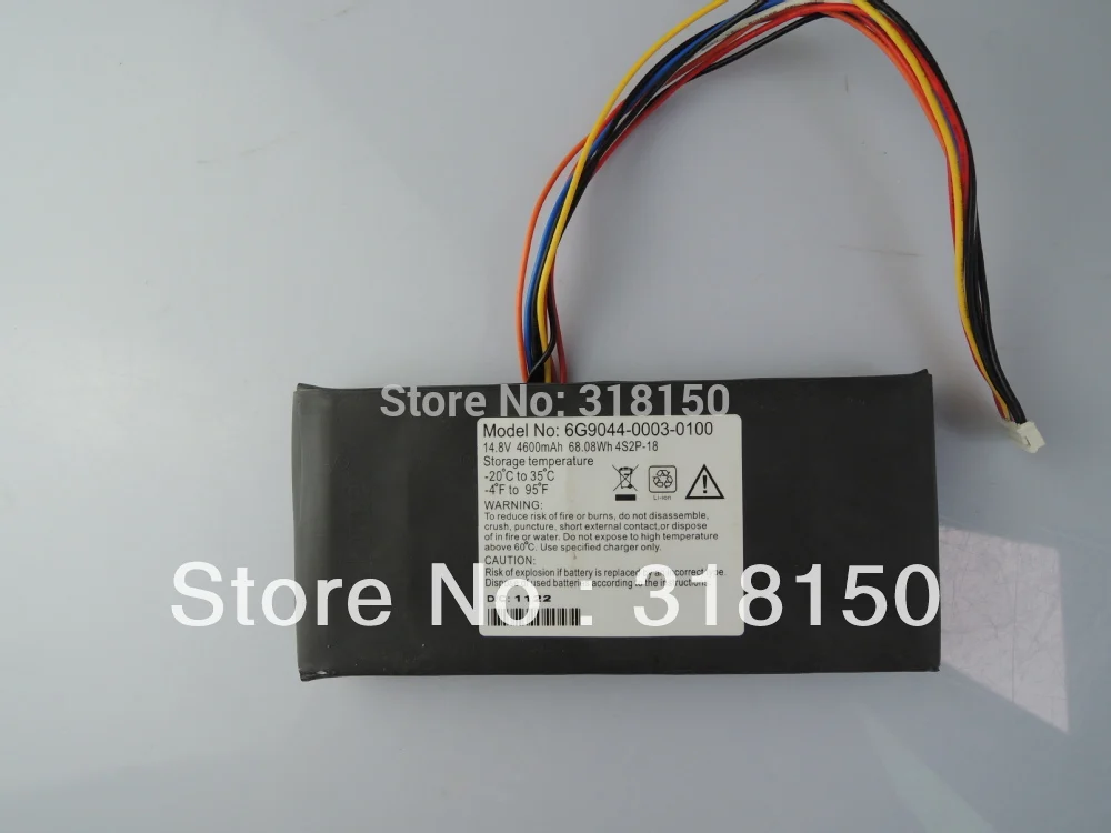 

100% Orangle 18650 battery pack 6G9044-0003-0100 14.8v 4600mah 4s2p-18 li-ion Rechargeable battery