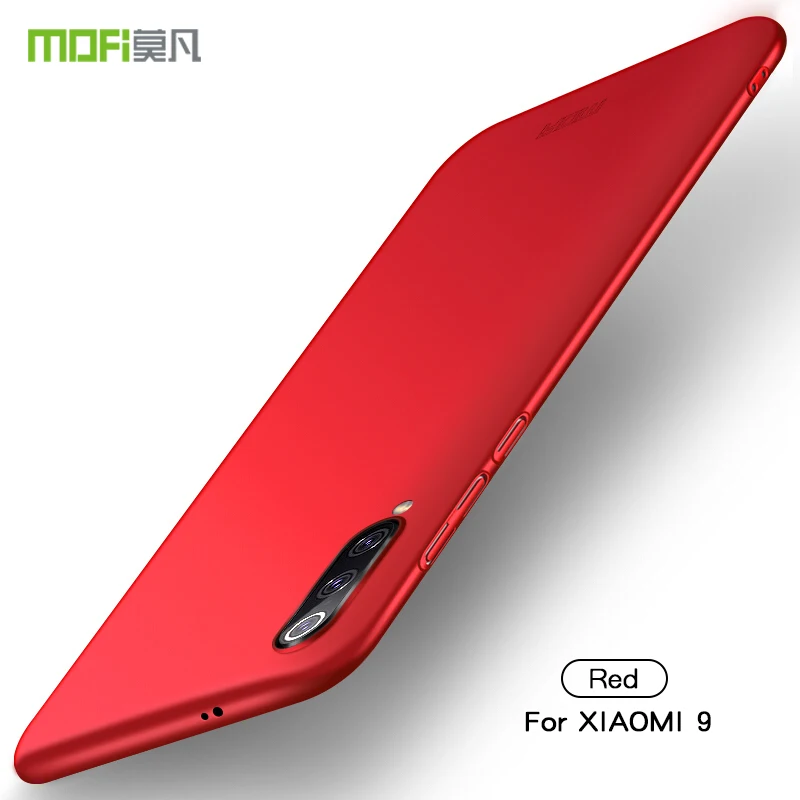 Чехол MOFi для Xiaomi mi 9 mi 9 задняя крышка полная защита Жесткий ПК Fundas, чехлы для телефонов оболочка для Xiaomi mi 9