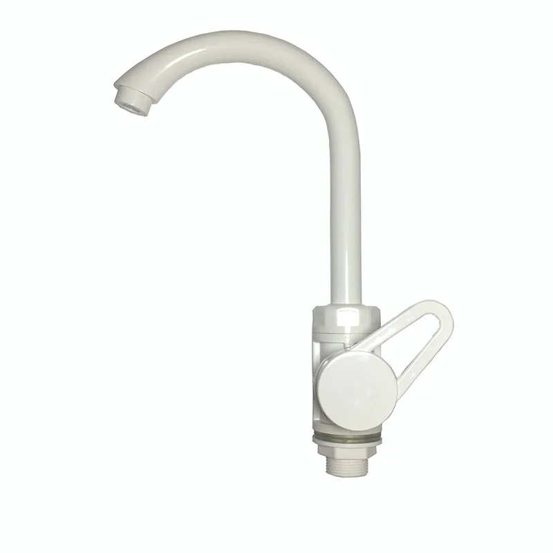 

Faucet hot and cold kitchen washbasin sink single handle single hole plastic faucet home lo41121