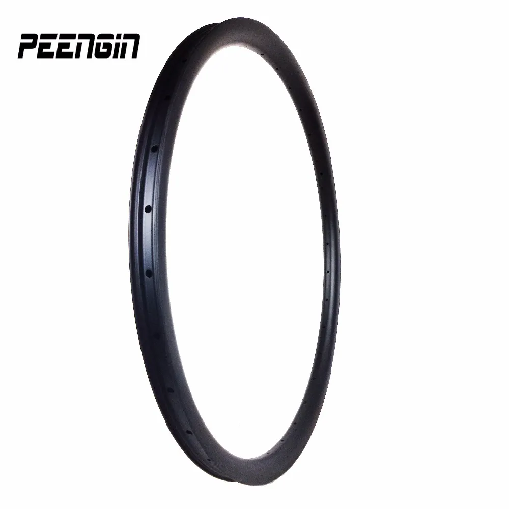 Super Stiff Ruedas Mtb 27.5er Mountain Cyle Carbon AM Rim 35Mm Width Clincher Tubeless Compatible Hookless Disk Brake Bike Wheel