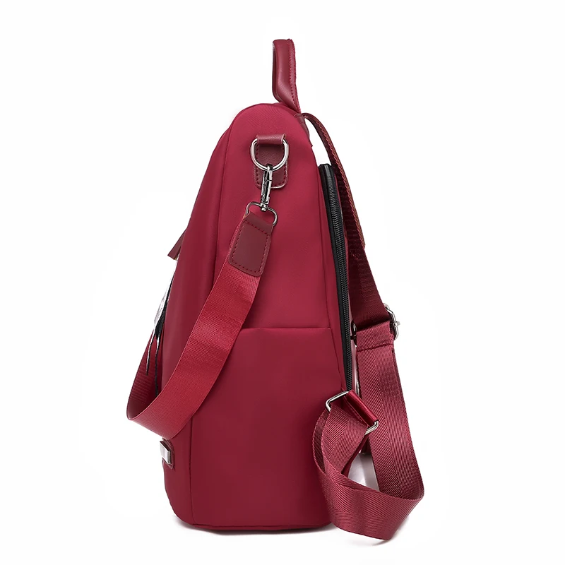 HANEROU рюкзак с защитой от кражи, Женский дизайнерский школьный водонепроницаемый Оксфорд рюкзак на плечо, Mochila, женский кулон в виде котенка, дорожная сумка