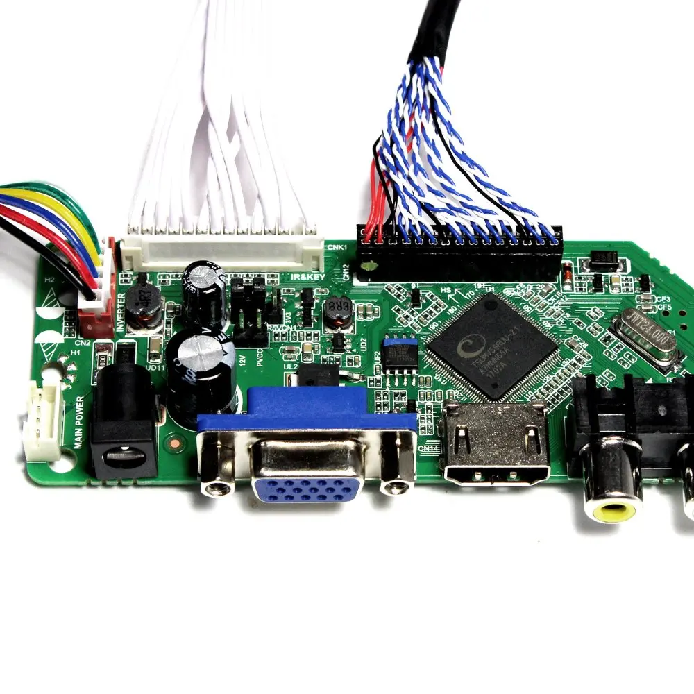 Тв H DMI VGA AV USB аудио Плата ЖК контроллера для 17 &quot19&quot M170EG01 M170EG02 LM190E08 M190E5 G190EG01 1280x1024