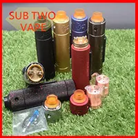 Electronic cigarette kit sub two 200W TANK Atomizer 3.0ml Vape Steam Adjustment 510 wire Built-in battery 4400 mA steam kit
