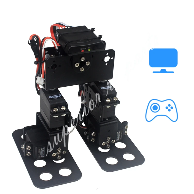 

LS-4B DIY 4 DOF Biped Walking Humanoid Robot Servo Bracket Mechanical Arm Gaming Educational