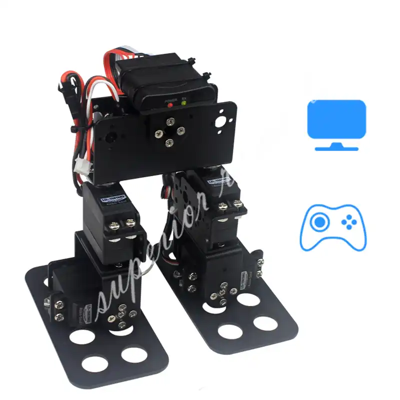 4 servo biped robot