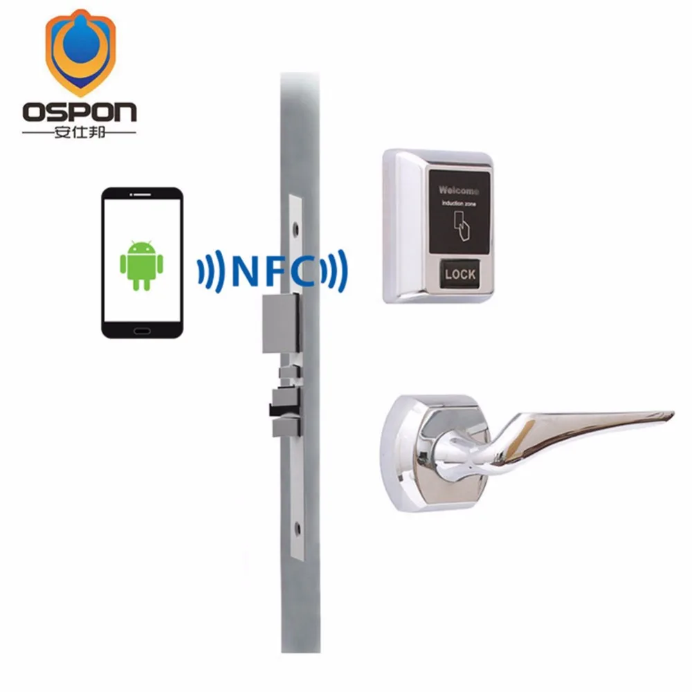 Us 185 49 23 Off Nfc Lock Android Smart Nfc Hotel Door Lock Os7710nfc In Locks From Home Improvement On Aliexpress