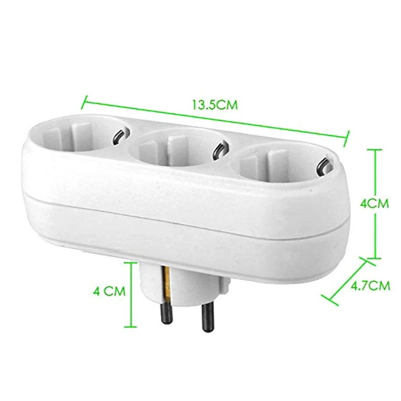 AXAET умная розетка для дома, штепсельная вилка европейского стандарта, блок питания, мульти разъем, универсальный адаптер для путешествий, электрический удлинитель, 3 розетки, переключаемая розетка