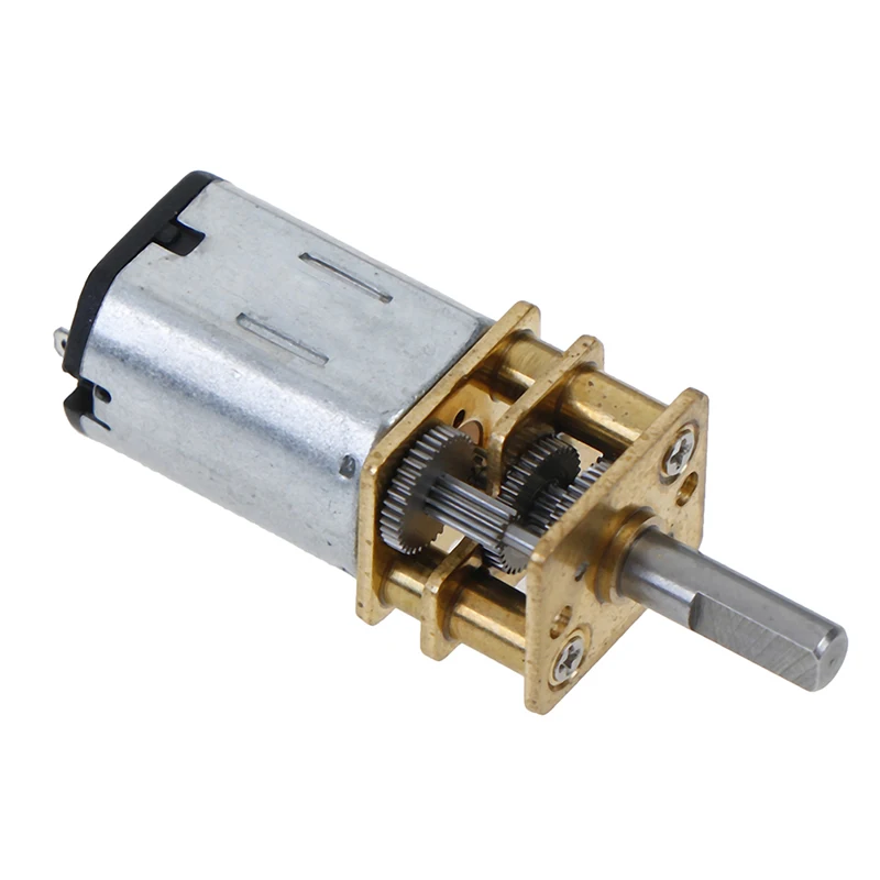 

1PC 6V 12V DC Mini Micro Metal Gear Motor With Gearwheel DC Motors 20/30/50/100/200/300 RPM Hot Sale