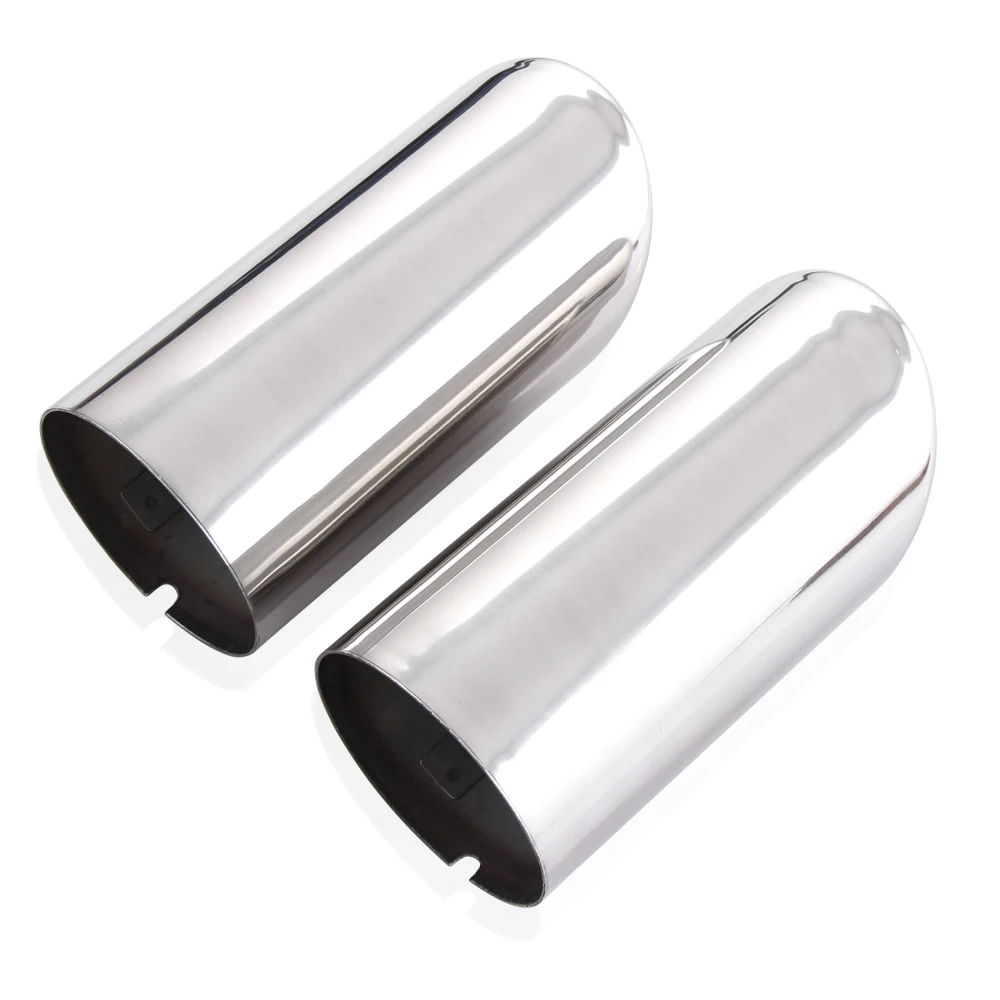 Buy Car exhaust muffler Pipes tip 2pcs For Volkswagen