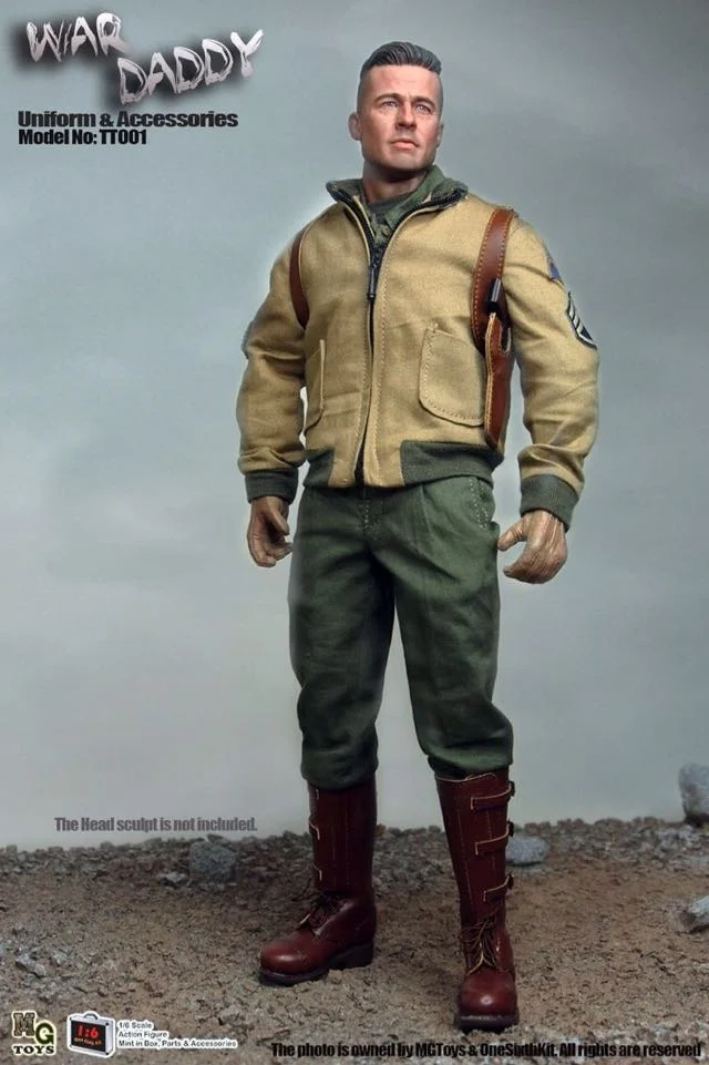 Free Shipping MGToys 1/6 Scale Clothes WWII US tank