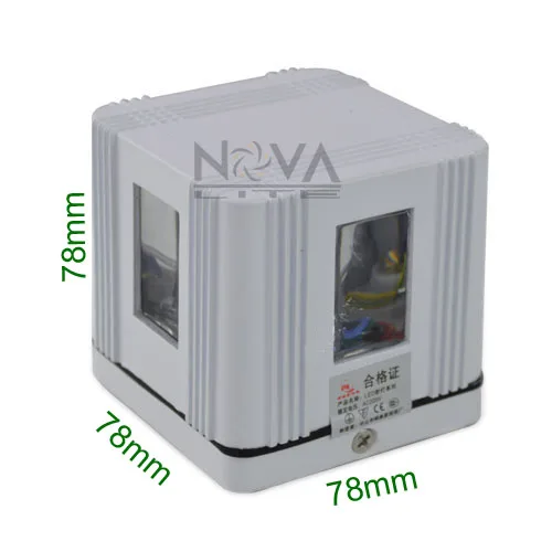 AC85 to AC265V Input 4pcs per lot 4 Emission Wall SconcesLED Facade Lighting Outdoor Narrow Beam