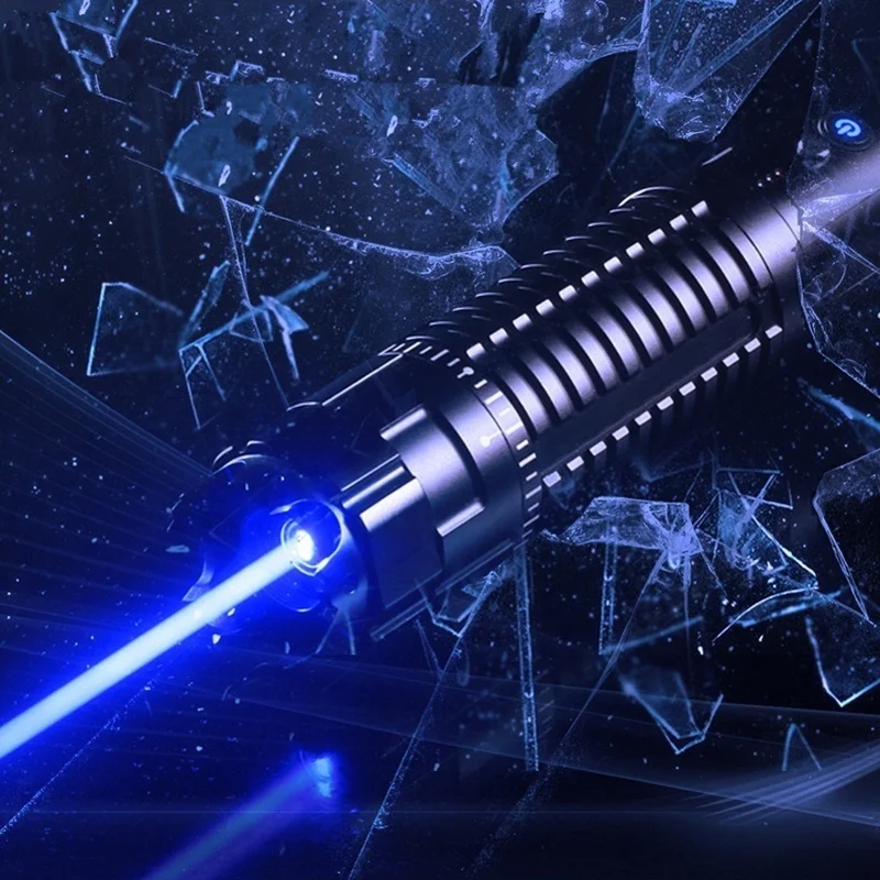 

1000m High Power Military Blue Laser Pen Set WIth Box Portable Powerful Professional Outdoor Indoor Tools