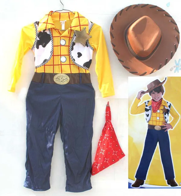 Toy story woody cowboy Gear Dress up Aged 4+