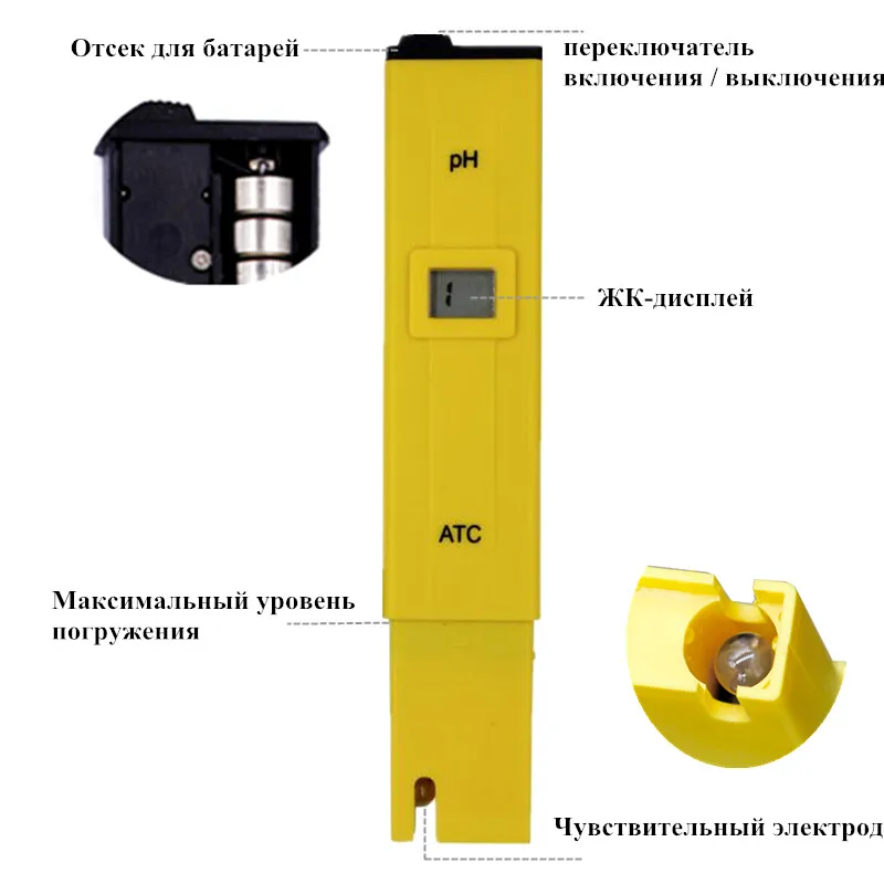 2 шт.: PH тестер+ TDS метр/1 шт. PH метр/1 шт. TDS тестер для измерения качества воды Чистота бассейн Аквариум скидка 23