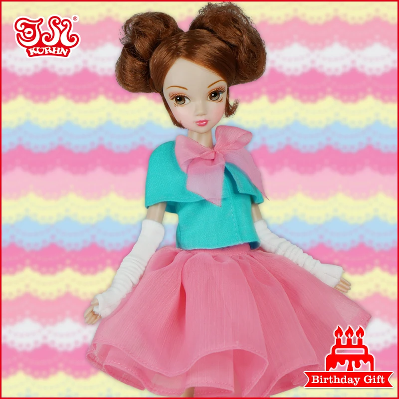 

Fashion plastic doll 4 doll clothes outfits in one #3051
