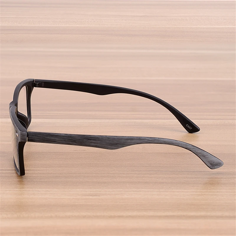 Zilead ретро имитация деревянная оправа квадратный прозрачный объектив оптические сеточки для мужчин и женщин простые очки