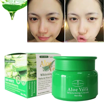 

Nature Aloe Vera Skin Cream Rich Aloe repair Soothing Moisturizer Gel Essence Acne Removal Face Whitening Creams Skin Care