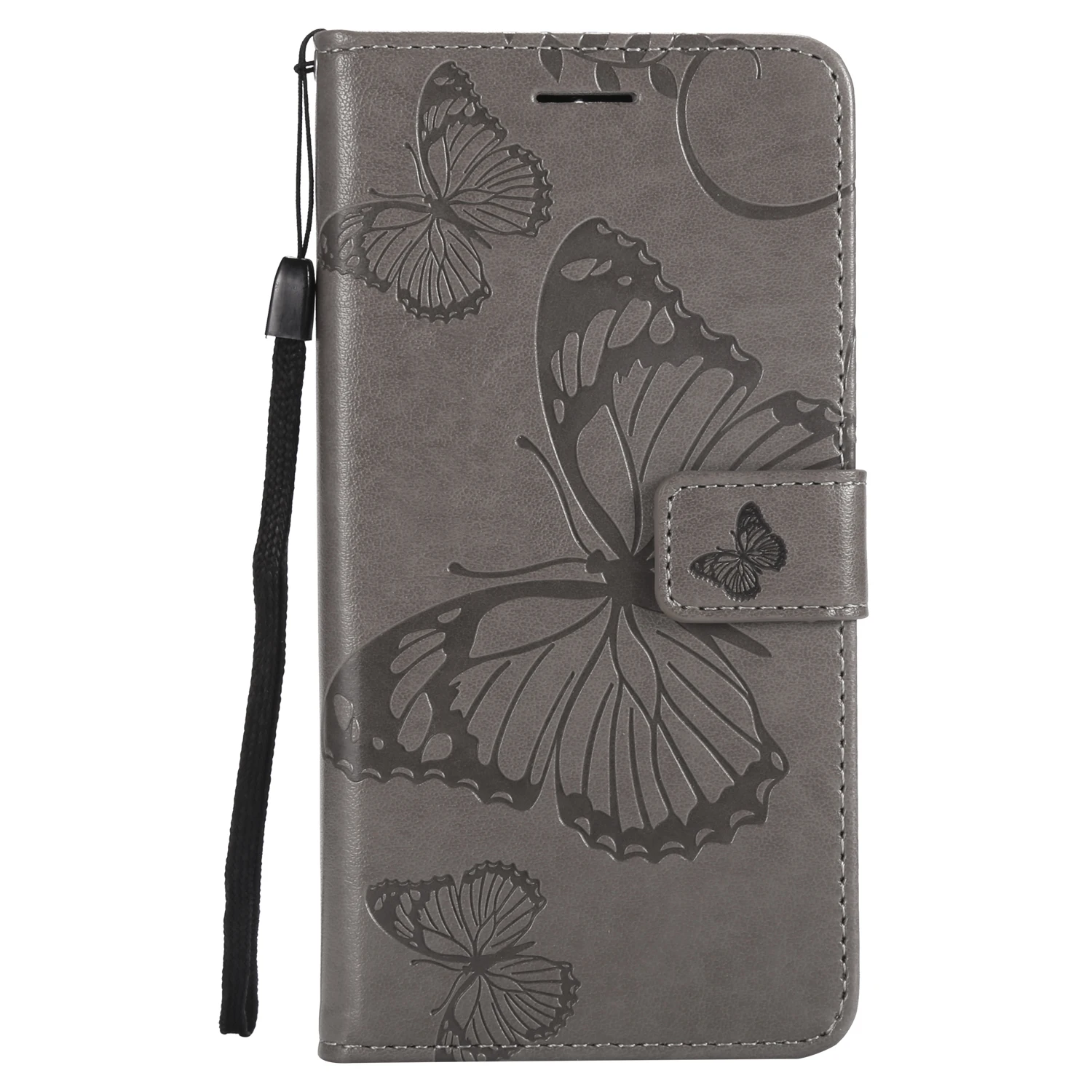 

New Butterfly For Huawei Honor 7 Plus 7x 7c 7A Pro case Book Style Wallet Flip Leather silicone back cover fundas phone bag